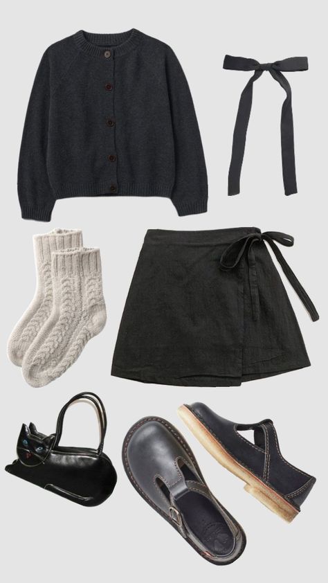 outfit inspo, mary janes, cardigan, cozy socks, black mini skirt Black Mini Skirt Outfit, Mini Skirt Outfit, Miniskirt Outfits, Cozy Socks, Hair Stylist Life, Black Mini Skirt, Black Mini, Skirt Outfits, Mary Janes