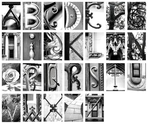 -1 Alphabet Photography Free, Letter Art Photography Alphabet, Alphabet Art Photography, Family Organization Wall, Letter Art Photography, Alphabet Photography Letters, Alphabet Board, Letter Photography, Alphabet Photography