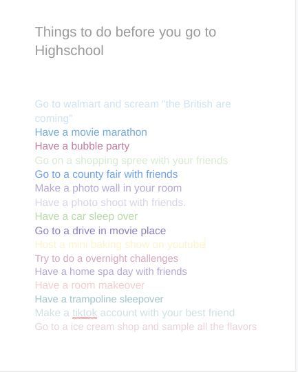 Classes To Take In High School, Highschool Tips, Movie Place, Bubble Party, Personal Things, Spa Day At Home, Drive In Movie, Movie Marathon, Random Ideas