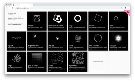 P5js Code, Javascript Cheat Sheet, Armin Hofmann, Creative Coding, Spectrum Analyzer, List Of Tools, Generative Design, Fitness Tools, Blog Writing