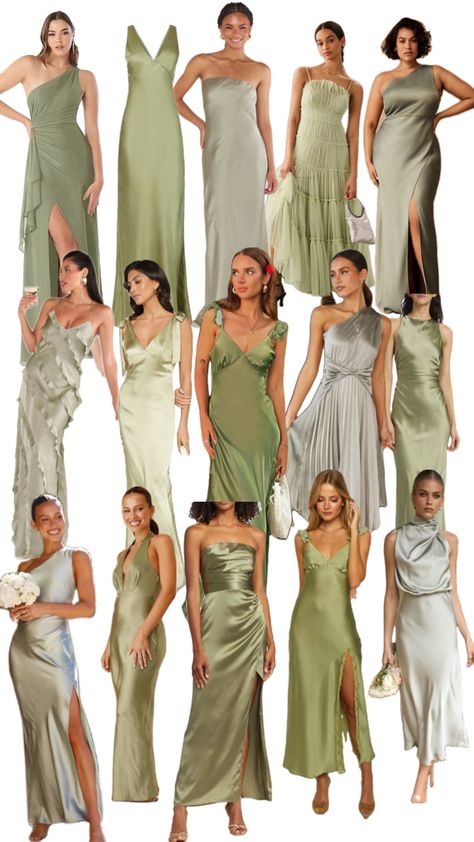 Olive Green And Gold Bridesmaid Dresses, Mix Match Bridesmaid Dresses Olive, Timeless Wedding Theme Bridesmaid Dresses, Mismatched Green Bridesmaid Dresses Shades, Olive Green Mixed Bridesmaid Dresses, Green Bridesmaid Dresses Sleeves, Sage Green Bridesmaid Dresses Mismatched Shades, Olive Bridesmaid Dresses Mismatched, Emerald Color Scheme Wedding