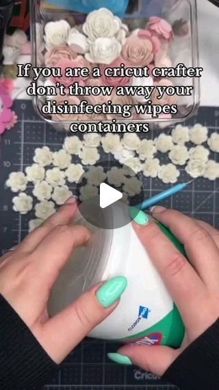 32K views · 1.4K likes | Cricut Tips, Tricks, Hacks on Instagram: "Such a great hack😍. Also  the ultimate cricut creator's collection is still on offer at 80% discount. If you haven't gotten yours yet! Comment"me" and i'll send you the link in your dm. It's an opportunity not to be missed😊 . Don't be the only one left out.  This exclusive package offers a transformative experience, combining 6 essential books, 84,500 print-ready SVGs, and The Ultimate Course to Cricut Design Space.  Our comprehensive collection empowers you to unlock the full potential of your Cricut, covering everything from mastering your machine to design expertise, heat press techniques, material insights, and beyond. 🎨 It's the perfect toolkit for moms, entrepreneurs, and craft enthusiasts, whether you're looking t Disinfecting Wipes Container, Cricut Projects Easy, Wipes Container, Stream Of Income, Disinfecting Wipes, Maker Project, Cricut Tips, Cricut Projects Beginner, Cricut Craft Room