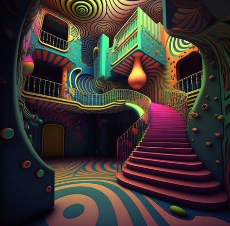 Funhouse Aesthetic, Curated Home, Dreamcore Weirdcore, Home Space, Weird Dreams, Home Interiors, Dream House Decor, Dream Home Design, Home Decor Ideas