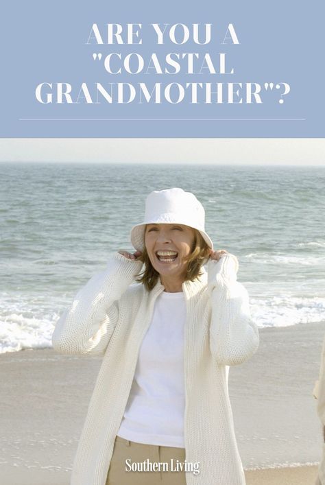 Finally, a trend Southern women can get behind. Coastal Grandmother Movies, Coastal Grandmother Lifestyle, Coastal Grandmother Hairstyles, Coastal Grandmother Chic, Coastal Grandmother Clothes, Coastal Grandmother Aesthetic Outfits Fall, Coastal Grandmother Fashion, Coastal Country Outfit, Coastal Grandmother Party