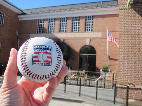 North American sports halls of fame Louisville Slugger Museum, Larry Walker, Cooperstown Ny, Bobby Hull, Roger Clemens, Baseball Hall Of Fame, Winter Resort, Summer Vacation Destinations, Usa Hockey