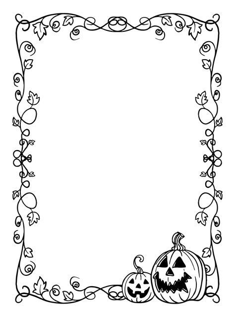 Download the Halloween frames set with silhouettes of pumpkins, bats, spiderweb, tree branches. Halloween border collection isolated on white. Design element for card, poster, text decoration. Vector illustration 28271841 royalty-free Vector from Vecteezy for your project and explore over a million other vectors, icons and clipart graphics! Halloween Border Design, Halloween Vector Illustration, Halloween Borders Frames, Marcos Halloween, Halloween Border, Halloween Borders, Poster Text, Halloween Wallpaper Iphone Backgrounds, Scrapbook Borders