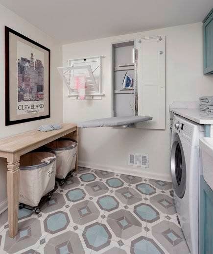 Laundry Room Organization Storage, Laundry Room Storage Shelves, Small Laundry Room Organization, Room Storage Diy, Basement Laundry Room, Modern Basement, Basement Laundry, Murphy Bed Plans, Laundry Room Inspiration