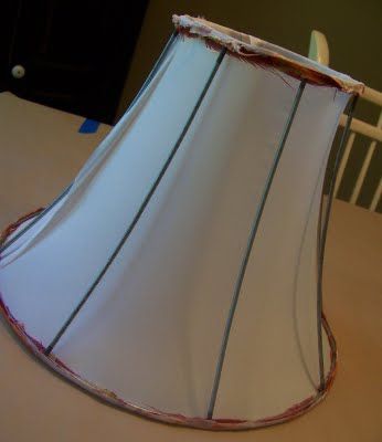 How To Repair Lampshade, Recover Lamp Shades, Diy Lampshade Makeover, Lampshade Redo, Lamp Shade Crafts, Vintage Lampshades, Make A Lampshade, Decorate Lampshade, Red Lamp Shade