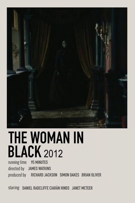 The Woman In Black Movie Poster, Goth Movies List, The Woman In Black Movie, Horror Movie Ideas, Gothic Movies, Movie Character Posters, The Woman In Black, Film Recommendations, Movies To Watch Teenagers