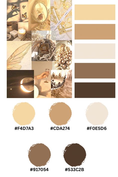 Ibispaint Brushes, خريطة ذهنية, Roblox Decals, Aesthetic Wall Collage, Colour Pallets, Color Design Inspiration, Hex Color Palette, Gold Color Palettes, Color Palette Challenge