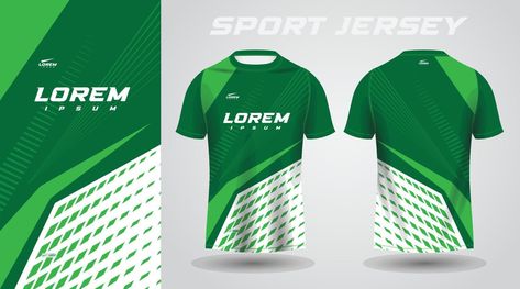 green shirt soccer football sport jersey template design mockup Cricket Uniform, Jersey Template, Green Jersey, Sport Jersey, Sublimation Ideas, Shirt Template, Uniform Design, Work Design, Wallpaper Vintage