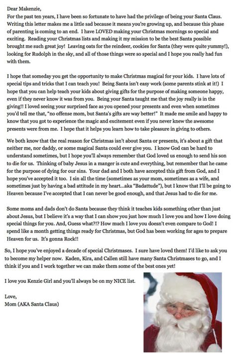 How To Talk To Kids About Santa, Magic Of Christmas Santa Letter, Santa Real, Santa Letters, Santa Experience, No Children, Letter From Santa, Christmas Note, Parenting Help