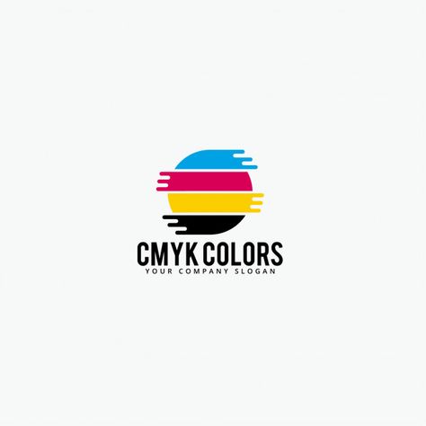 Print Company Logo, Cmyk Illustration, Cmyk Screen Printing, Color Branding Design, Cmyk Screen Print, Color Palette Cmyk Graphic Design, Printing Company Logo, Cmyk Logo, Cmyk Design