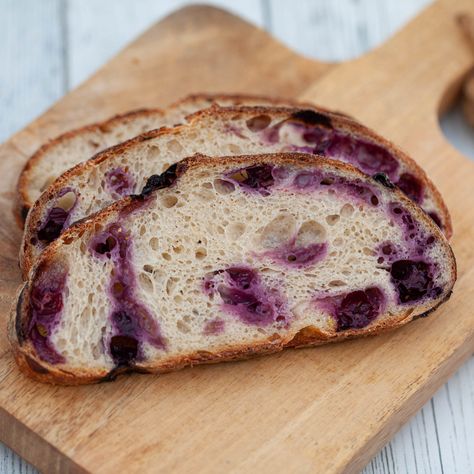 Blueberry Lemon Sourdough Bread Artisan Bread Flavor Ideas, Sourdough Blueberry Bread, Blueberry Sourdough Bread, Sourdough Dessert Bread, Sourdough Bread Flavor Ideas, Flavored Sourdough Bread Recipes, Lemon Blueberry Cheesecake Sourdough Bread, Blueberry Lemon Sourdough Bread, Blueberry Artisan Bread