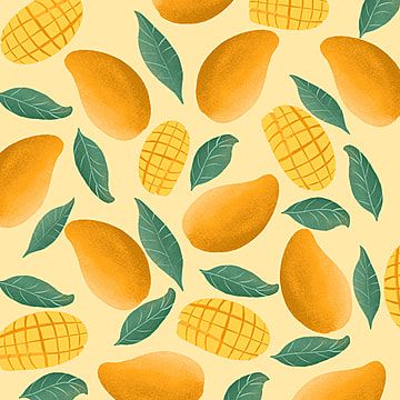 Protein Sorbet, Mango Illustrations, Mango Aesthetic, Mango Images, Mango Pattern, Mango Print, Podcast Branding, Fruit Background, Fresh Background