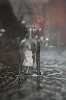 New Victorian, Old Soul, Surreal Art, Glass Bottle, Dark Side, Altered Art, Alice In Wonderland, Surrealism, Photo Art