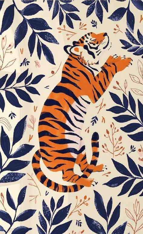 Tiger Block Print, Tiger Graphic Design, Tiger Graphic, Diy Art Projects, It Goes On, Cat Art, Diy Art, Printmaking, Art Projects