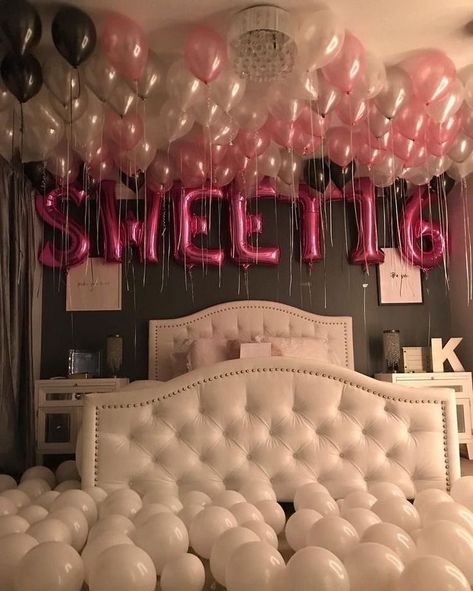 Sweet 16 Sleepover, Hotel Birthday Parties, Sweet 16 Party Decorations, Zebra Party, 16th Birthday Decorations, Sweet 16 Decorations, Sweet Sixteen Parties, Birthday Party For Teens, Sweet 16 Birthday Party