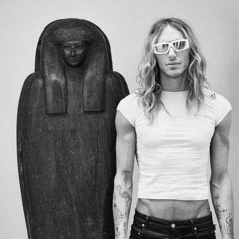 Rick Owens Dropping Two New Pairs of Sunglasses This Month #highsnobiety #style #streetwear Tyrone Dylan, Mens Crop Top, Pyramids Of Giza, Foto Art, Giza, Olive Wood, Ancient Egyptian, Rick Owens, When He