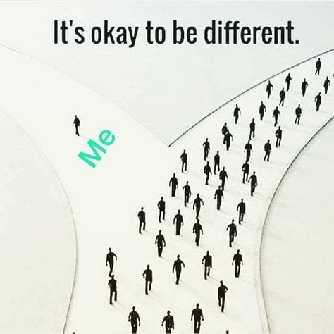 It is #okay to #be #different.. #life #inspiration #motivational #quotes #thedailylife Budget Planer, Different Quotes, Its Ok, Spanish Quotes, Monday Motivation, Its Okay, Be Different, Quote Of The Day, Wise Words