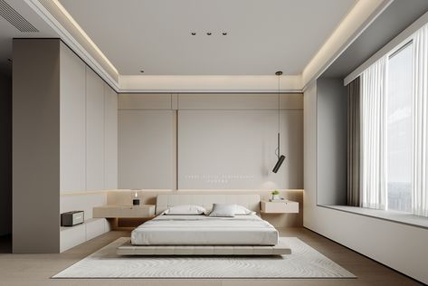 indoor on Behance Scandi Minimalist, Room Minimal, Service Apartment, Living Room Wall Color, Makeover Tips, Bedroom Trends, Minimalist Room, Minimalist Interior Design, Modern Bedroom Design