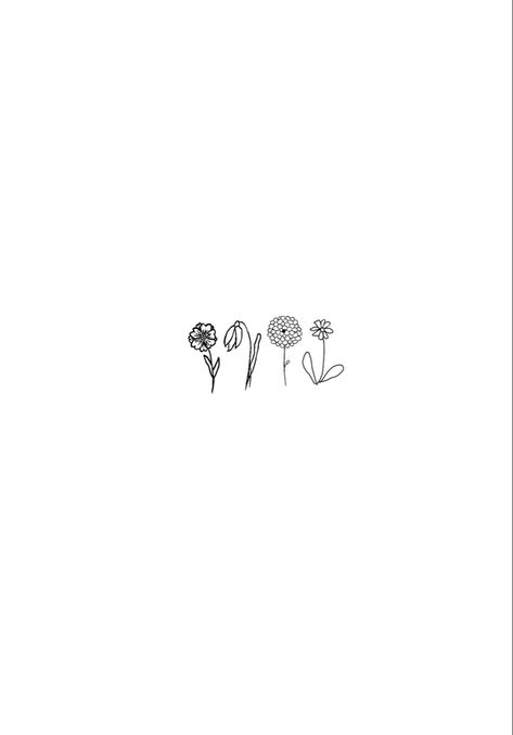 Matching Grandma Granddaughter Tattoos, Grandmother Granddaughter Tattoos, Grandmother Tattoo, Grandpa Tattoo, Grandparents Tattoo, Flowers Drawn, Grandma Tattoos, Petite Tattoos, Special Flowers