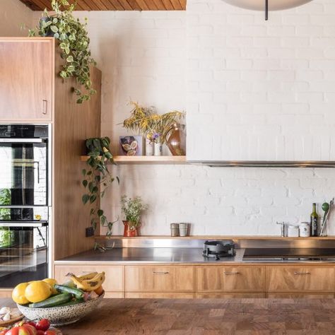 Timber Benchtop, Sunken Bathtub, 1930s Bungalow, Kitchen Benchtops, Recycled Brick, Recycle Timber, Timber Door, Timber Deck, Kitchen Extension