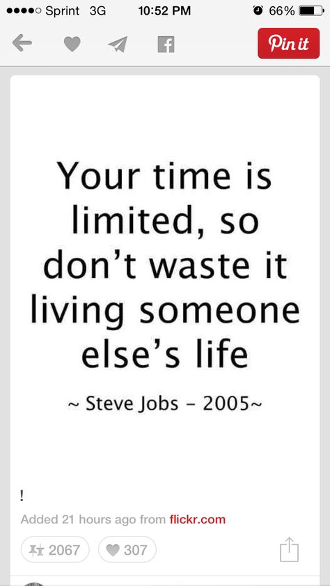 True About Time, Steve Jobs, Living Life, Quotable Quotes, True Words, Beautiful Quotes, Great Quotes, Beautiful Words, Inspirational Words