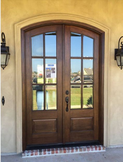 Purchase (M7231AP_2) Exterior door produced by Prestige Entries starting at $3,280.00 online. Tailor the product with available options to meet your requirements and get the adjusted price real-time, or add the product to Quote for additional customization. This product comes in Double Door door systems and is constructed from Wood (Mahogany) species. The Arch Top door is an attractive fit for your space. Anticipate an estimated ship lead time of 4 Weeks. We offer the lowest shipping rates, but Double Front Doors Farmhouse, Big Wooden Doors Front Entry, Mahogany Front Doors, Double Front Entry Doors Wood Craftsman Style, Arched Front Door With Sidelights, Double Exterior Doors Front Entry, French Country Front Door, Double Wood Front Doors, Front Doors Double