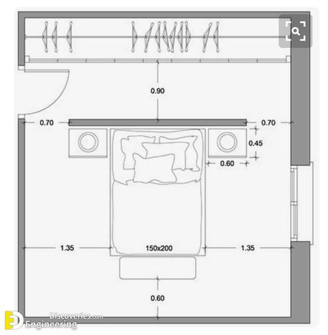 Wardrobe Behind Bed, Bathroom Built Ins, Closet Behind Bed, Small Closet Space, Bedroom Ideas For Couples Modern, Walking Closet, Small Closets, Closet Remodel, Bedroom Dimensions