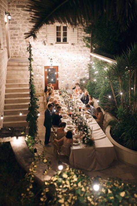 Wedding in villa Perast - GO WEDDING MONTENEGRO GO WEDDING MONTENEGRO Montenegro Wedding, Montenegro Travel, Vision Board Images, Private Wedding, Dream Wedding Venues, Wedding Venue Decorations, Venue Decor, Italian Wedding, Sea Breeze