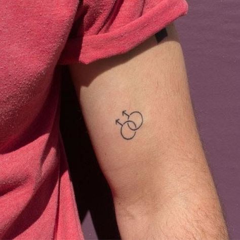 Gay Pride Tattoos, Equality Tattoos, Tattoos For Women On Thigh, Outdoor Tattoo, Lgbt Tattoo, Gay Tattoo, Pride Tattoo, Inkbox Tattoo, Upper Arm Tattoos