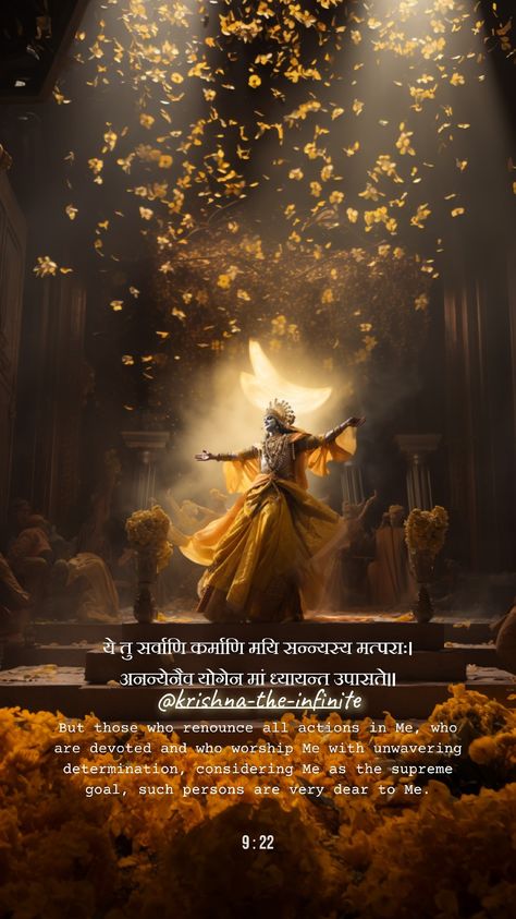 Shree Krishna Says, Krishna Unique Images, Krishna Is With Me, Hare Krishna Mantra Wallpaper, Krishna And Me, Krishna Images Aesthetic, Krishna Quotes Wallpapers, Krishna Shlok, Godly Beauty