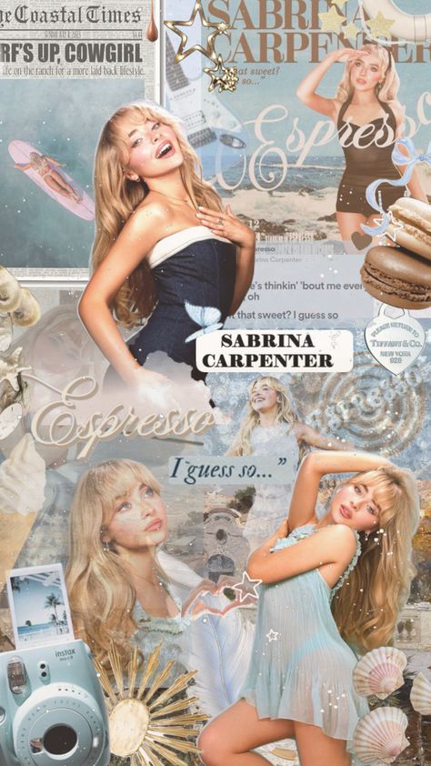 I’m working late… cuz I’m a singerrrr 🎶🤍 #espresso #sabrinacarpenter #espressosabrinacarpenter #aesthetic #wallpaper #beach #beachaesthetic #summer Aesthetic Wallpaper Beach, Sabrina Carpenter Wallpaper, Sabrina Carpenter Album, Sabrina Carpenter Style, Sabrina Carpenter Outfits, Cute Backgrounds For Iphone, Wallpaper Beach, Music Collage, Man Wallpaper