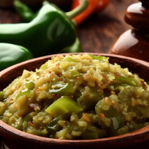 Bell Pepper Relish, Pepper Relish Recipe, Spicy Relish, Green Pepper Recipes, Pork Spices, How To Make Green, Spiced Vegetables, Relish Recipe, Pepper Relish