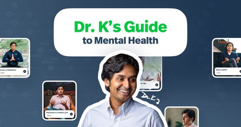 Dr. K's Guide Dr K, Dr. K, Learn To Meditate, Harvard Medical School, Mental Health Resources, People Online, Good Mental Health, Health Challenge, Meditation Practices