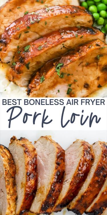 If you have never cooked a boneless pork loin then this is the recipe you want to try. It is made in the air fryer and is so easy. The pork loin roast comes out perfectly golden with moist, juicy meat that is flavorful and succulent. A great HOLIDAY main dish everyone will love! Pork Loun, Air Fryer Pork Loin, Pork Lion Recipes, Easy Pork Loin Recipes, Cooking Pork Loin, Boneless Pork Loin Recipes, Boneless Pork Loin Roast, Pork Loin Roast Recipes, Air Fryer Pork