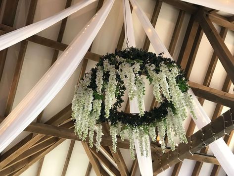 Wisteria Chandelier, Hanging Wisteria, Wisteria Wedding, Chandelier Centerpiece, Hall Decoration, Wedding Chandelier, Flower Chandelier, Floral Chandelier, Wedding Hire