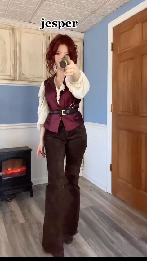 Causal Pirate Outfit, Viking Outfit Woman Warriors Medieval, Six Of Crows Halloween Costume, Medieval Outfit Women Pants, Womens Pirate Outfit With Pants, Pirate Outfit Pants, Everyday Pirate Outfit, Fem Pirate Outfit, Subtle Pirate Outfit