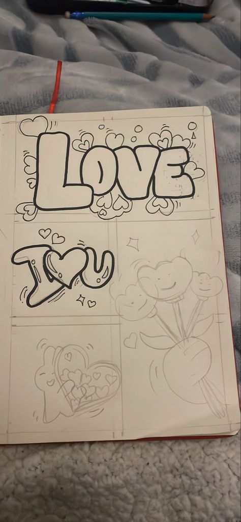 Something To Draw For Your Girlfriend, Cute Notes Drawings For Boyfriend, Easy Drawings For Your Girlfriend, How To Draw Envelope, Drawings For Her Romantic, I Love You Drawings For Him Sketch, Cute Drawings For My Boyfriend, Boyfriend And Girlfriend Drawings Easy, Drawing Gifts For Boyfriend