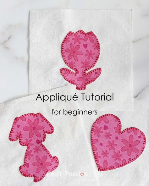 how to applique Applique For Beginners, Shark Sewing, How To Applique, Free Applique Patterns, Beginners Sewing, Fabric Book Covers, Applique Stitches, Purse Sewing Patterns, Applique Tutorial