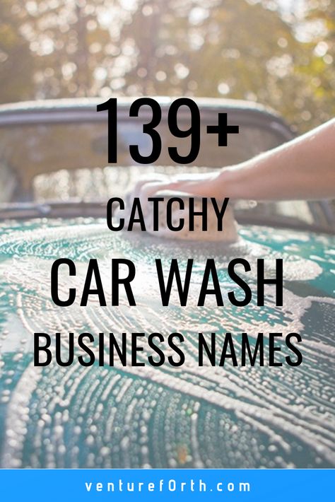 Car wash is one of the businesses that brings a lot of profits. Moreover, it is quite easy to get started. Here is a list of name ideas for you to choose from. Mobile Car Wash Ideas, Carwash Cafe Ideas, Hand Car Wash Ideas, Car Detailing Business Name Ideas, Car Detailing Business Names, Detailing Business Ideas, Mobile Detailing Business, Car Detailing Name Ideas, Car Wash Quotes