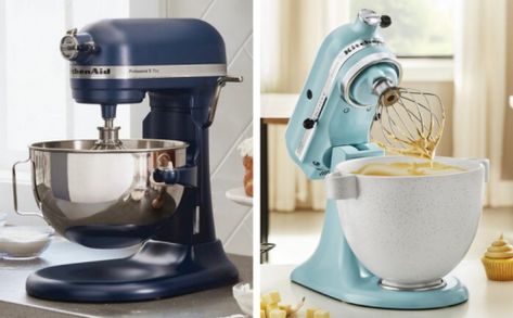 Ice Cream Kitchenaid, Kitchenaid Mixer Colors, Mixer Kitchenaid, Homemade Vanilla Ice Cream Recipe, Vanilla Ice Cream Recipe, Homemade Vanilla Ice Cream, Best Refrigerator, Countertop Appliances, Juicer Machine