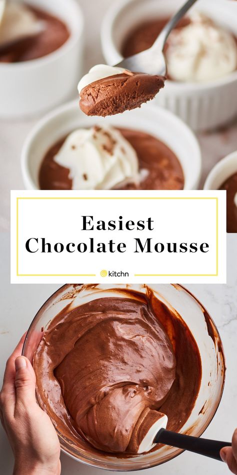 Choc Mousse Recipe, Easy Chocolate Mousse Recipe, Mousse Recipes Easy, Easy Chocolate Mousse, Class 2023, Chocolate Mousse Recipe, Parfait Recipes, Frosé, Delectable Desserts