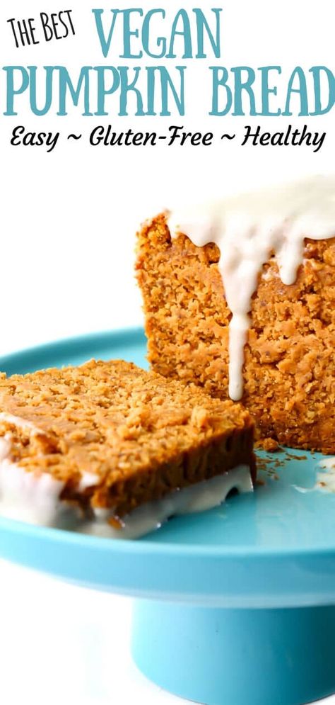 Pumpkin Vegan, Vegan Pumpkin Muffins, Vegan Pumpkin Bread, Gluten Free Pumpkin Bread, Vegan Bread Recipe, Pumpkin Muffin Recipes, Postre Keto, Vegan Cream, Bread Easy