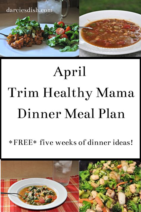 One month (five weeks) of Trim Healthy Mama dinner meals planned out for FREE! This meal plan is printable and has a companion shopping list. Thm Meal Plan For Beginners, Trim Healthy Mama Recipes Dinner, Trim Healthy Mama Meal Plan, Trim Healthy Mama Dinner, Thm Meal Plans, Dinner Meal Plan, 1200 Calorie Diet Meal Plans, Thm Dinner, Slow Cooker Italian Beef