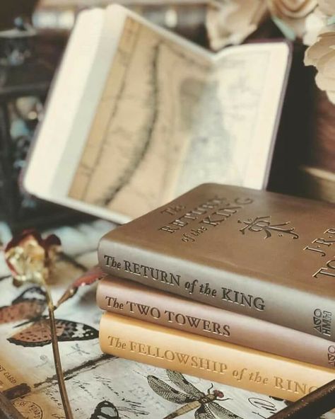 The Tolkien legacy Tolkien Books, Book Shelf, One Ring, Middle Earth, Book Photography, The Rings, Lord Of The Rings, Tolkien, Book Aesthetic