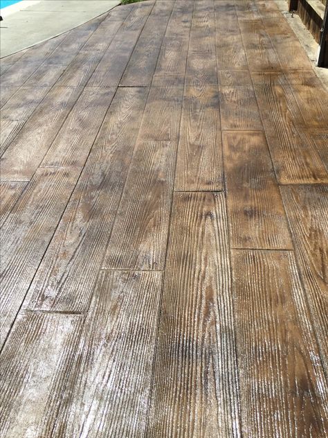 Wood Plank Concrete Stamp, Wood Stamped Concrete Floors, Concrete Wood Stamp, Wood Stamped Concrete Interior Floors, Stamped Concrete Wood Look, Concrete Interior Floors, Wood Grain Concrete, Wood Stamped Concrete, Concrete Stamp