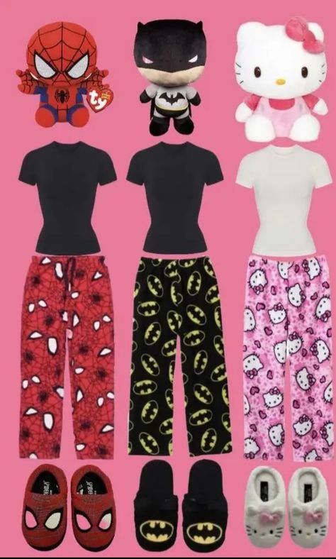 Cute Matching Pj Pants, Matching Batman Pants, Matching Pjs Spiderman, Hello Kitty Pants Matching, Spiderman Pyjama Pants, Pjs Outfits Couple, Spider Man Pants Pjs, Spiderman Pjs Women, Where To Buy Pajamas