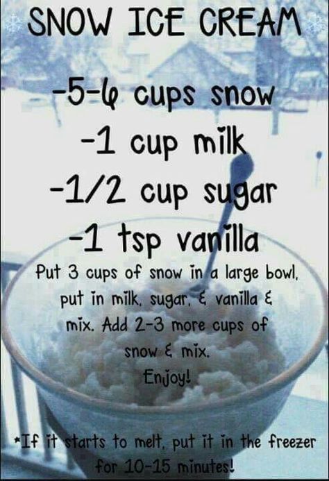 Snow ice cream Snow Ice Cream, Snow Cream, Snow Fun, Snow Ice, How To Make Snow, Hot Fudge, Snow And Ice, Homemade Ice, Homemade Ice Cream